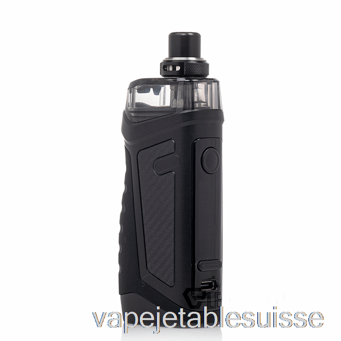 Vape Suisse Vandy Vape Jackaroo 18650 Kit Pod Fibre De Carbone Noir